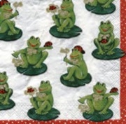 c-494810  froggy friends red