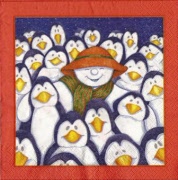 snowman whit pinguins 001