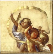 3 engel mit schleife gold 001