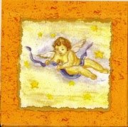 engel mit blauem band 001