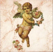 engel mit rosen rar 001