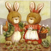 herr & frau hase im garten 001