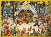 kinder im wald beim stall 001