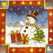 schneemann hütet die päckli 001